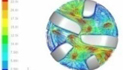 Simulation analysis of flow field well bottom